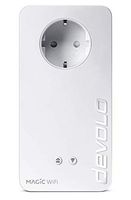 Devolo Magic 1 WiFi Powerline Adapter (WiFi ac bis zu 1200 Mbps, 2X LAN Ethernet, integrierter Stecker, Mesh WiFi) weiß