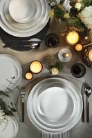 Hermia Concept, Kütahya- KTP2955, Weiß, Essservices, 100% Porzellan