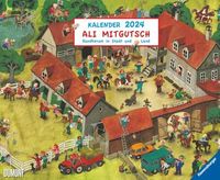 Ali Mitgutsch 2024 - Wimmelbilder - DUMONT Kinder-Kalender