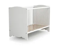 AT4 - Babybett MARELLE Holz Weiß 60 x 120