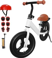 Fahrrad-Laufrad Lauflernrad, Kinderlaufrad, Rutscher, Balance Bike, Stahlrahmen, für 2-8 Jahre, Lenkrad und Sattel höhenverstellbar