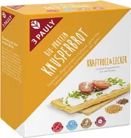 3 Pauly Knusperbrot Protein -- 100g x 7  - 7er Pack VPE
