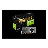 Palit GeForce GT1030, 2 GB DDR4, PCIe3, DVI, HDMI, 1379 MHz, Niedrigprofil (keine Halterung)