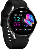 INF Inteligentné hodinky s EKG a Bluetooth hovormi čierna