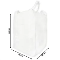 Big-Bag 90x90x145 cm für Abfall & Bauschutt – Tragkraft 1000 kg