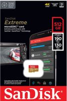 SanDisk Extreme 4K microSD 512 GB