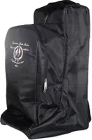 HKM Stiefeltasche mit Helmfach SCHWARZ