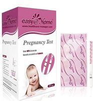 Easy@Home 20 Schwangerschaftstest Streifen Frühtest Schnelltest 10 miu/ml, Fertilitätstest-Kit, 20 HCG Tests