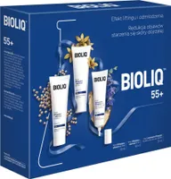 BIOLIQ 55+ Lifting and Nourishing Day and Night Cream Set with Intense Lifting Cream for Eye, Mouth, Neck and Décolleté 50ml/50ml/30ml