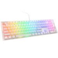 Ducky One 3 Aura White Gaming Tastatur, RGB LED - MX-Blue (US)