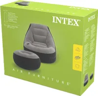 Fotel dmuchany + podnóżek 130 x 99 x 76 cm INTEX 68564