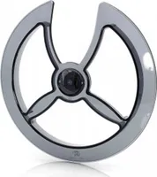XLC Kettenschutzscheibe CG-K01 42-44 Zähne, rauchfarbig, für Festachse