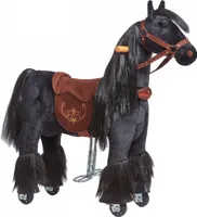 Mechanisches Pferd auf Rollen Ponnie Ebony S