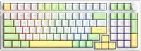 AJAZZ AK992 Gasket RGB Tri-Mode-Tastatur Bluetooth 2,4-GHz kabellos Mechanische GamingTastatur, Schaltern Angepasster Hot-Swap-fähiger, rote Achse