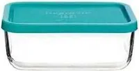 Bormioli Rocco Dóza na čerstvé potraviny Frigoverre Blue 21 x 13 x 8 cm / 1,4 litru