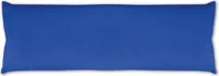 Seitenschläfer Kissenhülle, Hülle für Ihr Füllkissen oder Seitenschläferkissen (ca. 40x120cm / Blau)