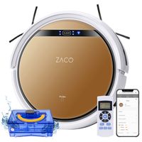 ZACO V5x Saugroboter mit Wischfunktion (mit Alexa & App, für Tierhaar & Allergiker)