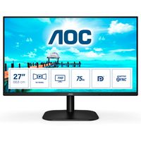 AOC/27B2QAM/27"/VA/FHD/75Hz/4ms/Black/3R