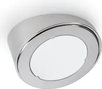 Slash LED, Aufbauleuchte, Einzelleuchte ohne Schalter, edelstahlfarbig