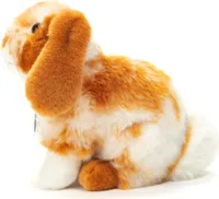 Hase sitzend hellbraun/weiß gescheckt 20 cm