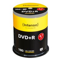 Intenso DVD+R 4,7 GB 16x Speed - 100stk Cake Box