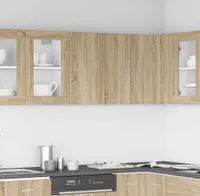vidaXL Hängeschrank Lyon Sonoma-Eiche 60x31x60 cm Holzwerkstoff
