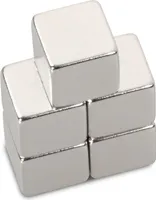 5 Stück Magnet-Würfel für Glasmagnettafeln Kühlschränke Whiteboards 1x1cm