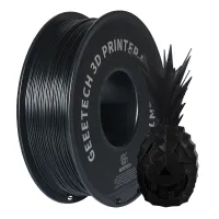 Geeetech Black 3D Printer PLA Filament 1 kg 1,75 mm Rozměrová přesnost +/- 0,03 mm 3D tiskový materiál Spool (2,2 lbs) °C 3D tiskárna PLA Filament Tiskové materiály