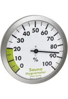 TFA - Analoges Sauna-Hygrometer 40.1054.50 - silber/weiß
