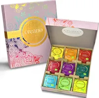 CreanoKräutertee Mix Geschenkset „ORGANIC HERBAL TEA“, 45Teebeutel in 9 unterschiedlichen Sorten, 90g*²