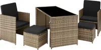 Rattan Sitzgruppe Palermo für 2 bis 4 Personen