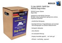 ROGGE Bag-in-Box 5.Liter Bildschirmreiniger Abfüll Set