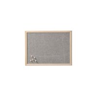 ZELLER PRESENT Pinboard Leinen/Kiefer 30x40cm