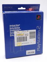 Original Playstation 2 Vertikalständer für PS2 Konsole Schwarz -