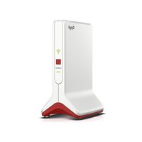 AVM FRITZ!Repeater 6000 WLAN-Router Ethernet Tri-Band (2,4 GHz / 5 GHz / 5 GHz) Rot, Weiß