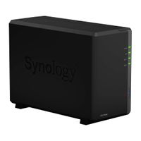 Synology DiskStation DS218play RTD1296 Eingebauter Ethernet-Anschluss Kompakt Schwarz NAS