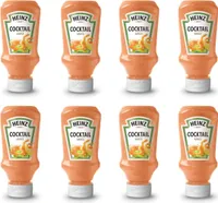 Heinz Cocktail Sauce Kopfsteher Squeeze Flasche 220 ml 8er Pack
