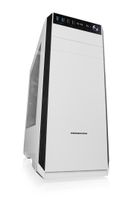 Modecom Oberon Pro - Tower - ATX - ohne Netzteil - weiß - USB/Audio - Midi/Minitower - AT Modecom