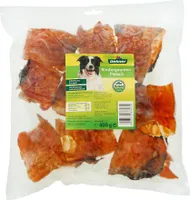 Dehner Lieblinge Hundesnack, Hundeleckerli getreidefrei / zuckerfrei, Kausnack für Hunde, Rindergaumenfleisch, 400 g