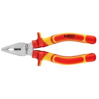 NEO 1000V Kombizange Zange Induktionsgehärtet Ergonomischer Griff CrV-Stahl L: 180 MM