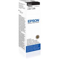 Lahev s inkoustem Epson č.664 - T6641 (Černá)