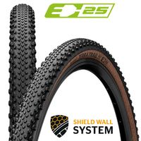 Opony CONTINENTAL - TERRA TRAIL SHIELDWALL 28x1.5 - czarny/brązowy