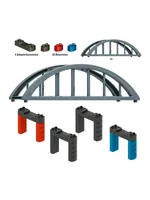 Märklin Spielwaren Märklin My World 072218 Märklin my World - Bausteinset Hochbahn-Brücke Modelleisenbahnzubehör Modelleisenbahn