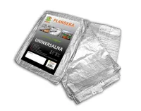 Plandeka  Srebrna 120G  8 X 12M Bradas