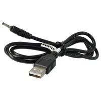 vhbw USB-Ladekabel kompatibel mit Xoro Pad 9716DR Tablet - 100 cm Schwarz