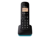 Panasonic KX-TGB610JT Analoges/DECT-Telefon Schwarz, Blau Anrufer-Identifikation
