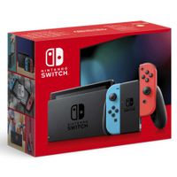 Nintendo Switch neonowa czerwień / neonowy niebieski (nowy model 2022)