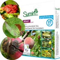 Syllit 65 Wp 45G, Sumin-Fungizid, Pfirsichkräuselung, Schorf, Blattflecken