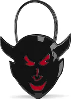 DemoniaCult HB-112 Teufelskopf Handtasche  Schwarz
