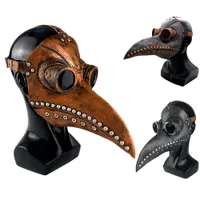 Morový lékař maska ptáci dlouhý nos zobák steampunk maska Halloween Cosplay kostým rekvizity